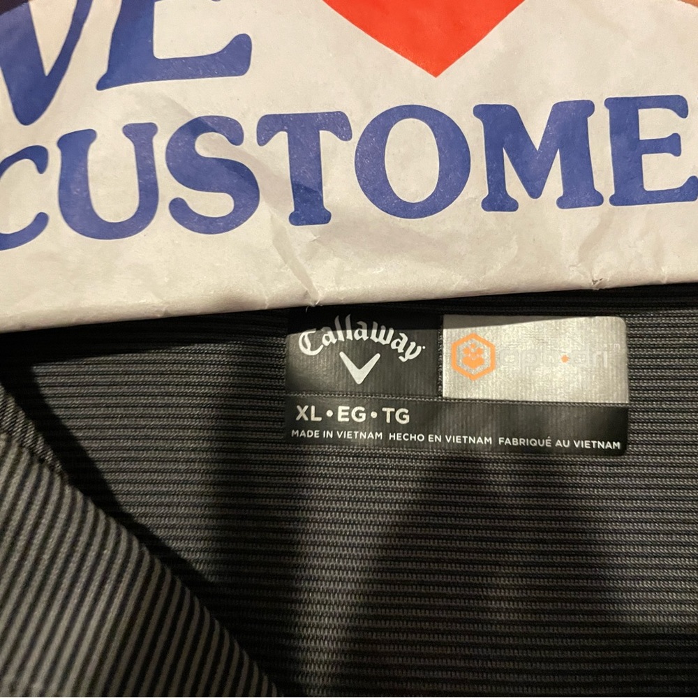 Mens XL Callaway polo shirt.